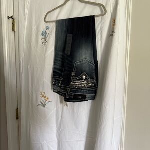 Miss Me Women's Dark Blue Boot Cut Jeans